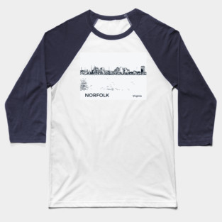 Norfolk Virginia Baseball T-Shirt