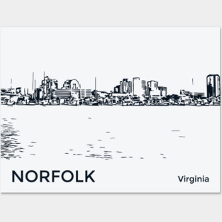 Norfolk Virginia Posters and Art