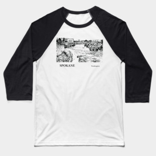 Spokane Washington Baseball T-Shirt