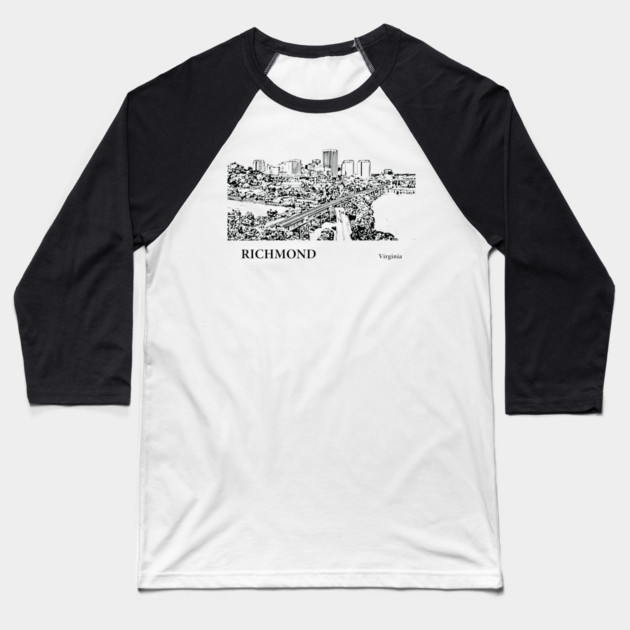 Richmond Virginia Baseball T-Shirt by Lakeric