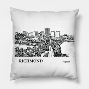 Richmond Virginia Pillow