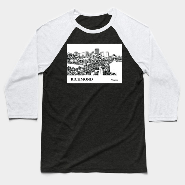 Richmond Virginia Baseball T-Shirt by Lakeric