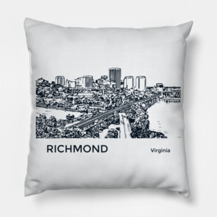 Richmond Virginia Pillow