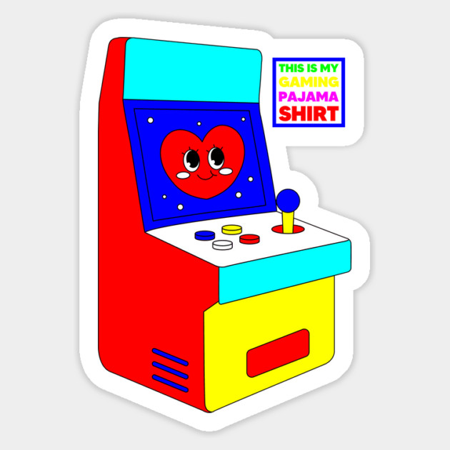 This This Is My Gaming Pajama Shirt. Retro Magnet by Megadorim