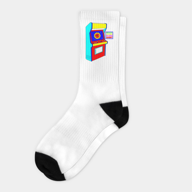This This Is My Gaming Pajama Shirt 2. Retro Socks by Megadorim