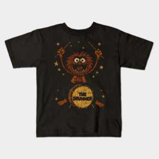 Muppets Animal The DRUMMER Kids T-Shirt