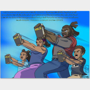 As for me and my house... Posters and Art