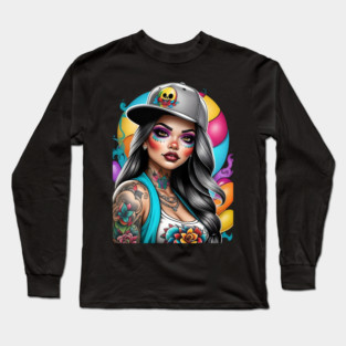 Chola Style Long Sleeve T-Shirt