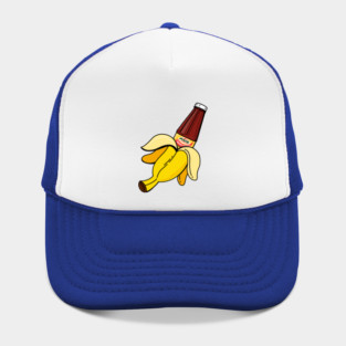 BANANA KETCHUP FILIPINO POCKET DESIGN BLUE Hat