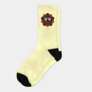 Jagannath - Lord of Universe - Puri Jagannath - Krishna - hare krishna - Hindu gods - krsna Socks
