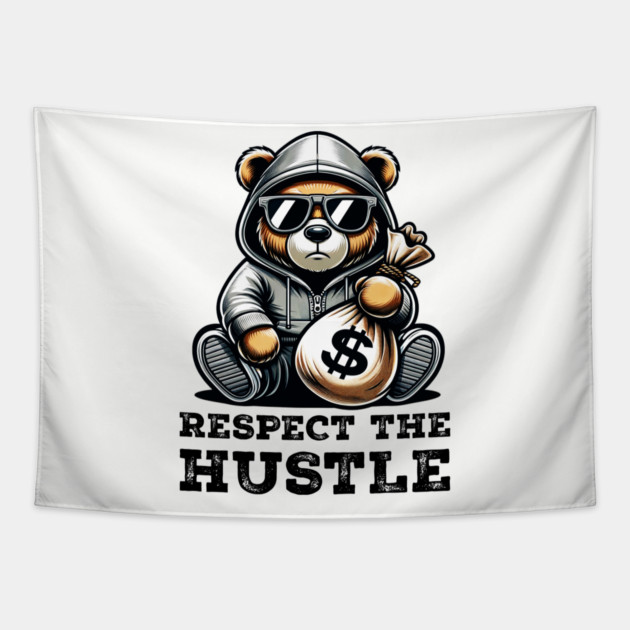 Respect the Hustle Tapestry by UrbanLifeApparel