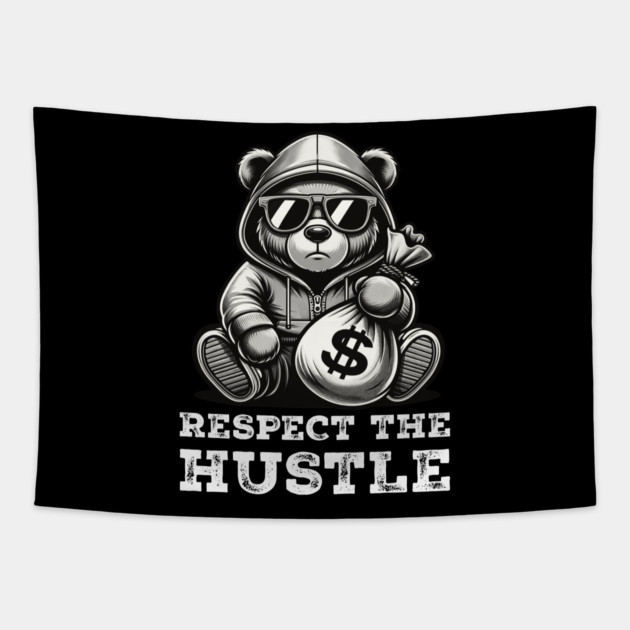 Respect the Hustle Tapestry by UrbanLifeApparel