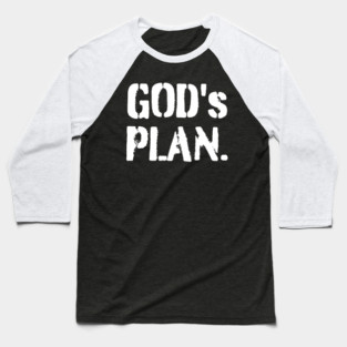 God's Plan Baseball T-Shirt