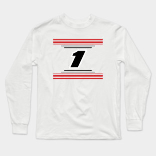 Sam Mayer #1 2024 NASCAR Design Long Sleeve T-Shirt