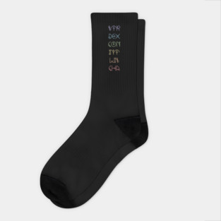 Character Abilities - Dungeons and Dragons Rainbow Socks