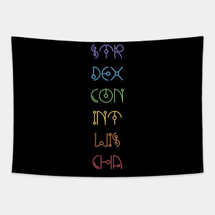 Character Abilities - Dungeons and Dragons Rainbow Tapestry