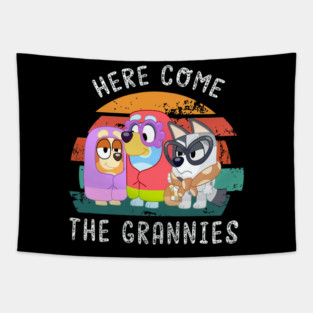 here come the grannies Tapestry
