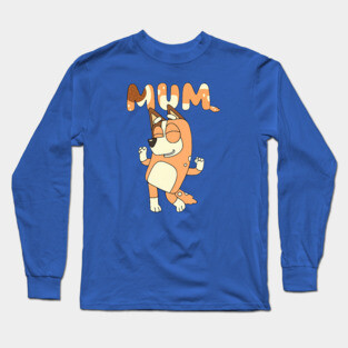 Bluey Mum Dance Long Sleeve T-Shirt