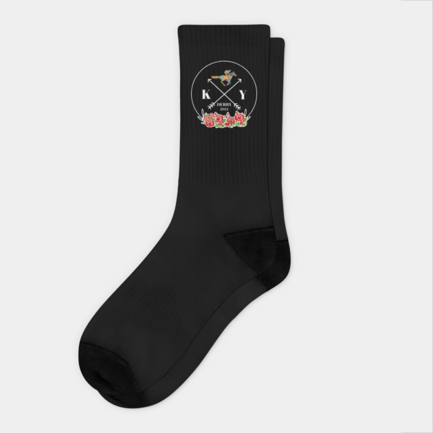 Derby horse 2024 derby party horse racing Socks by BEZZAIM