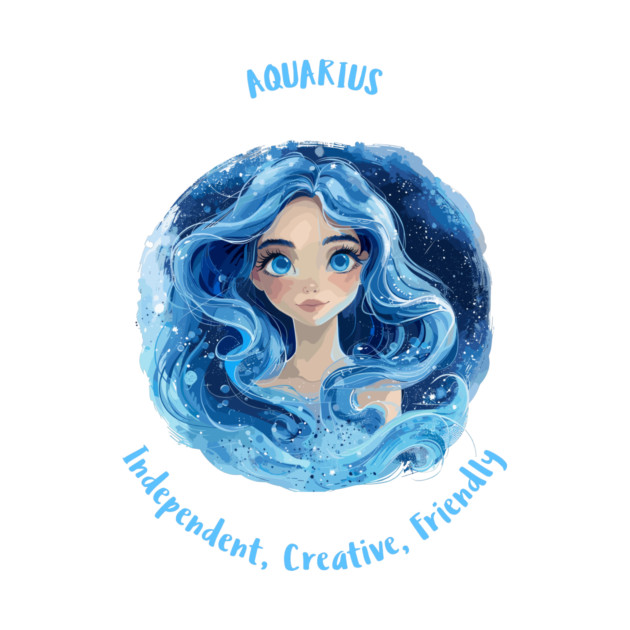 Aquarius Zodiac Sign by Vinokurio