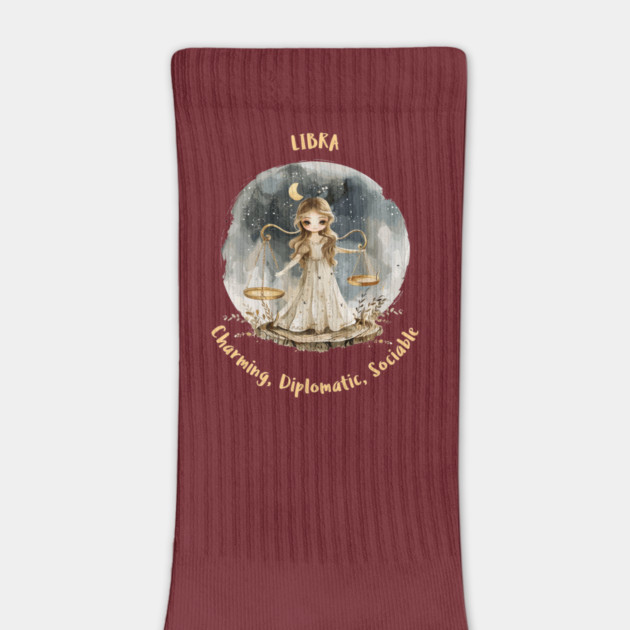 Libra Cartoon Zodiac Sign by Vinokurio