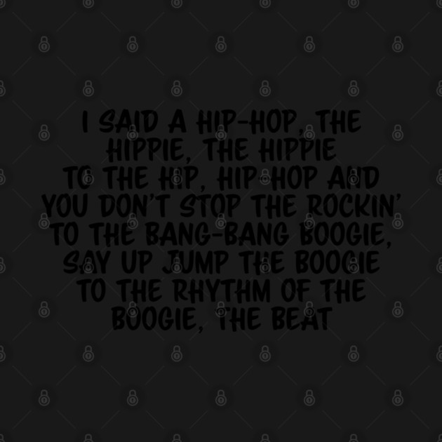 Old School Hip Hop Rap Lyric by UrbanLifeApparel