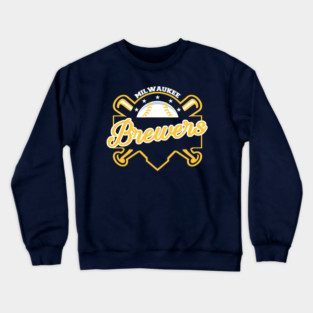 Brewers Baseball Crewneck Sweatshirt