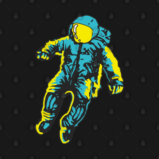 astronaut  walk in space by Urbanprint