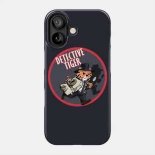 DETECTIVE TIGER Phone Case