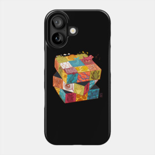 Biology Rubiks Cube Phone Case