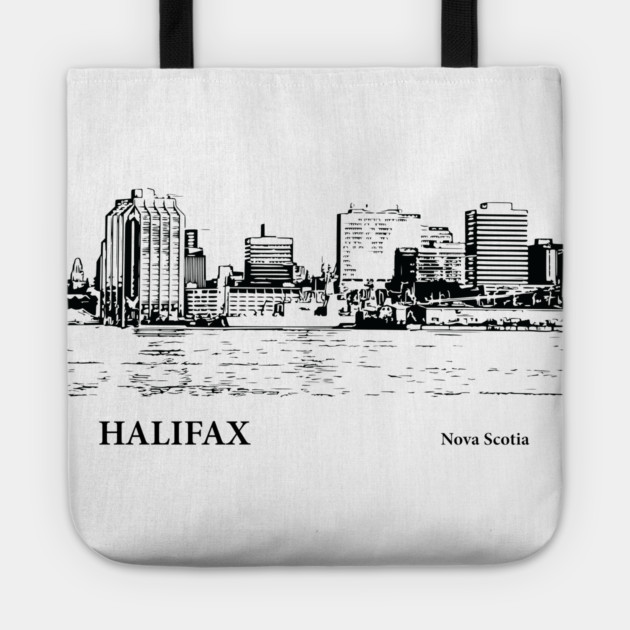 Halifax Nova Scotia Tote by Lakeric