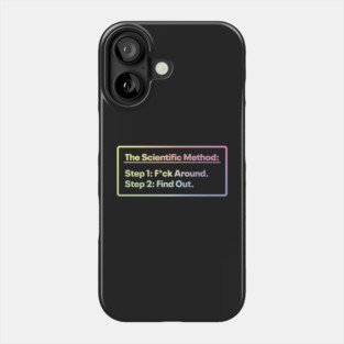 The Scientific Method - Mess up - Find out Phone Case