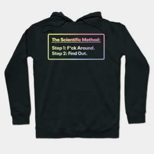 The Scientific Method - Mess up - Find out Hoodie