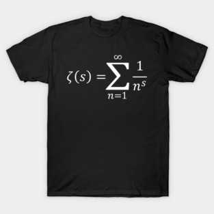 Riemann Zeta Function T-Shirt