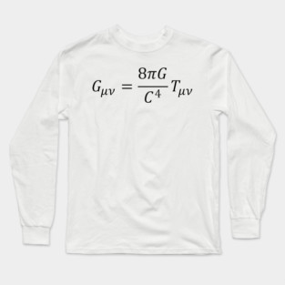 Einstein General Theory of Relativity Long Sleeve T-Shirt