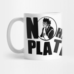 Javier Milei "NO HAY PLATA" Black And White Mug