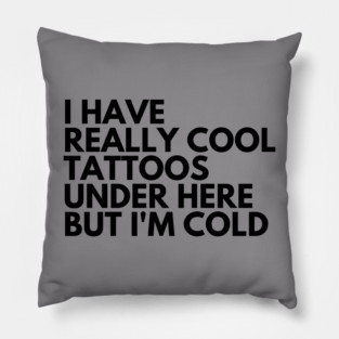 Cool Tattoos Pillow