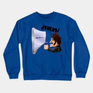 Javier Milei "AFUERA!" Meme Crewneck Sweatshirt