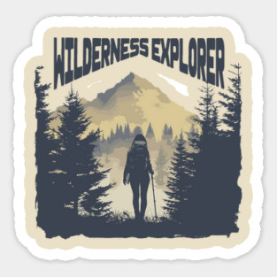 Wilderness Explorer Sticker