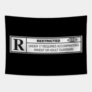 Restricted Rated R Tapestry