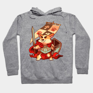 Warrior corgi Hoodie