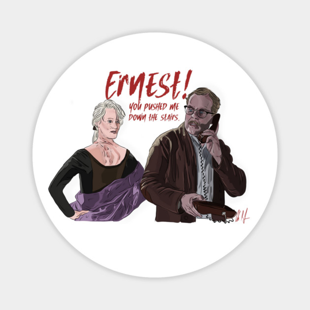 Death Becomes Her: Meryl Got Pushed Magnet by 51Deesigns