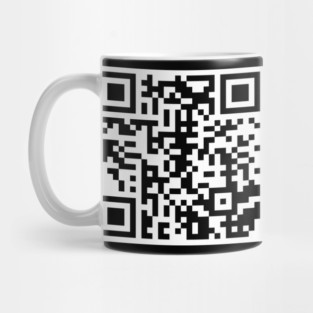 Rick Roll QR Code Mug