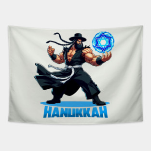 Rabbi Hanukkah Tapestry