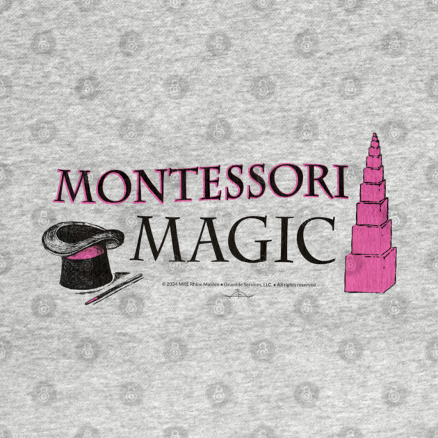 Montessori Magic • Pink Tower Material! by The MKE Rhine Maiden