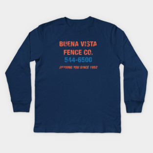 Buena Vista Fence Co Kids Long Sleeve T-Shirt