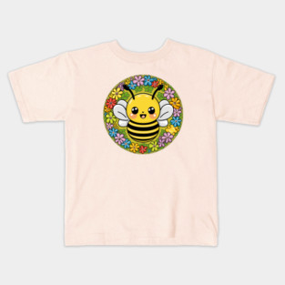 Honey Bee Children Picture Kids T-Shirt