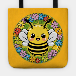 Honey Bee Children Picture Tote