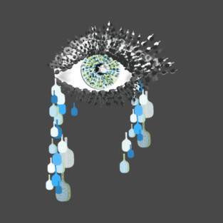 There are no tears in pickleball. by Pickleball ARTWear T-Shirt