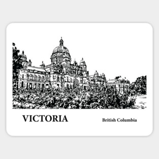 Victoria British Columbia Sticker